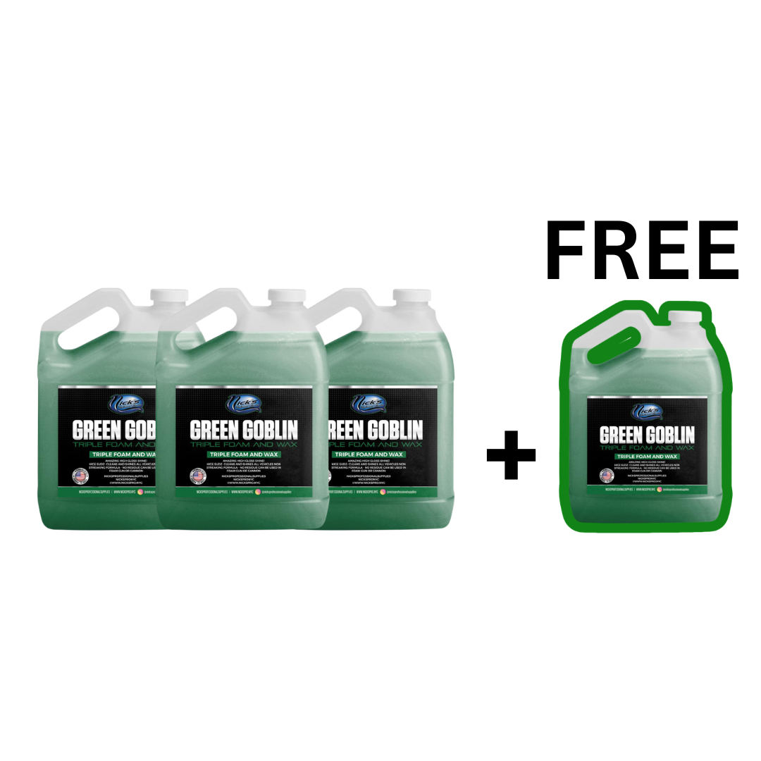 Green Goblin Triple Foam & Wax Gallon