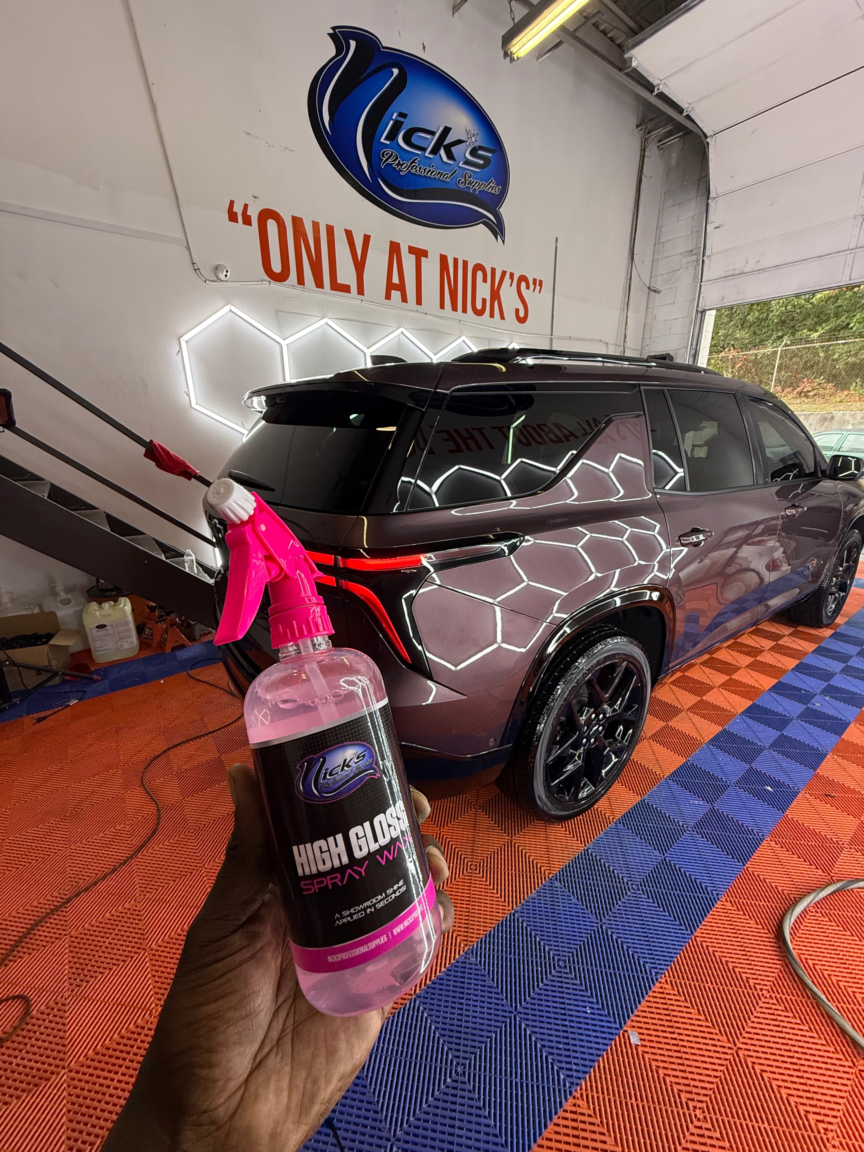 High Gloss Spray Wax