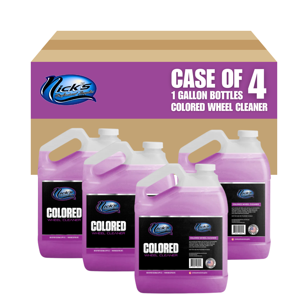 Colored Wheel Cleaner Gallon