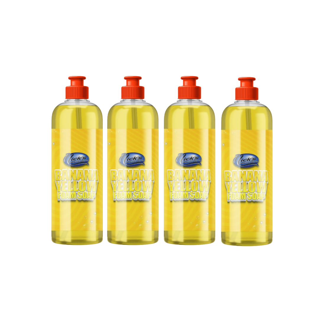 Banana Yellow Foam Soap