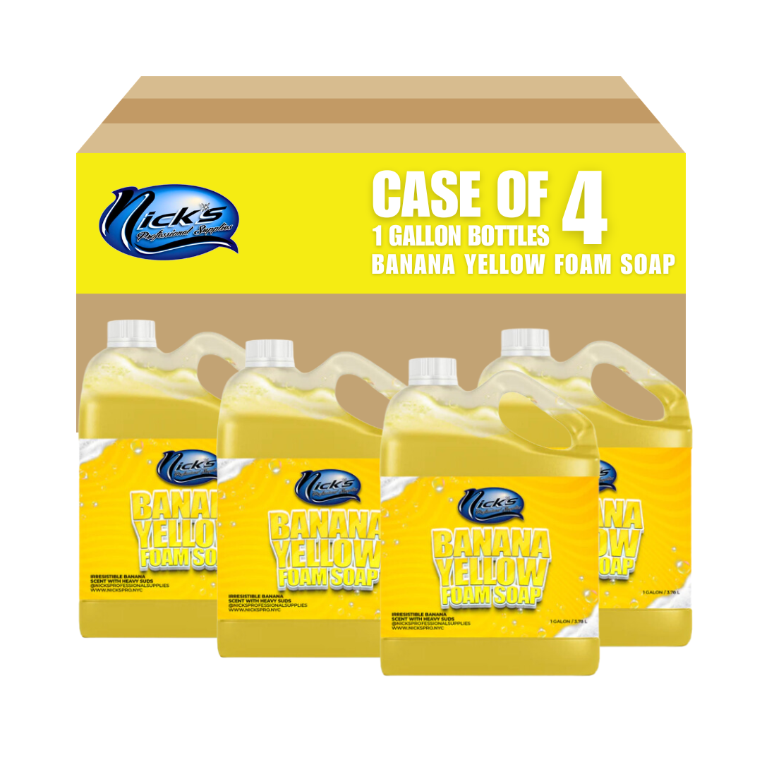 Banana Yellow Foam Soap