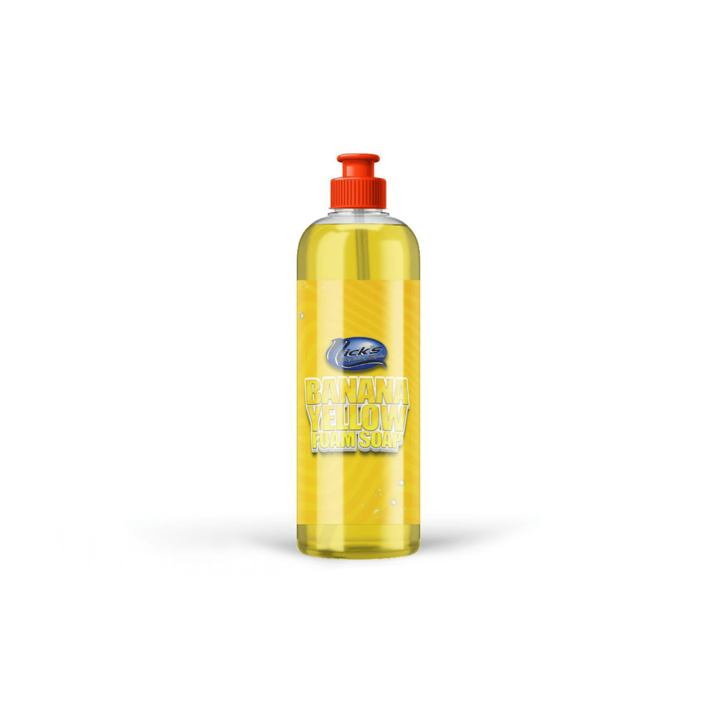 Banana Yellow Foam Soap
