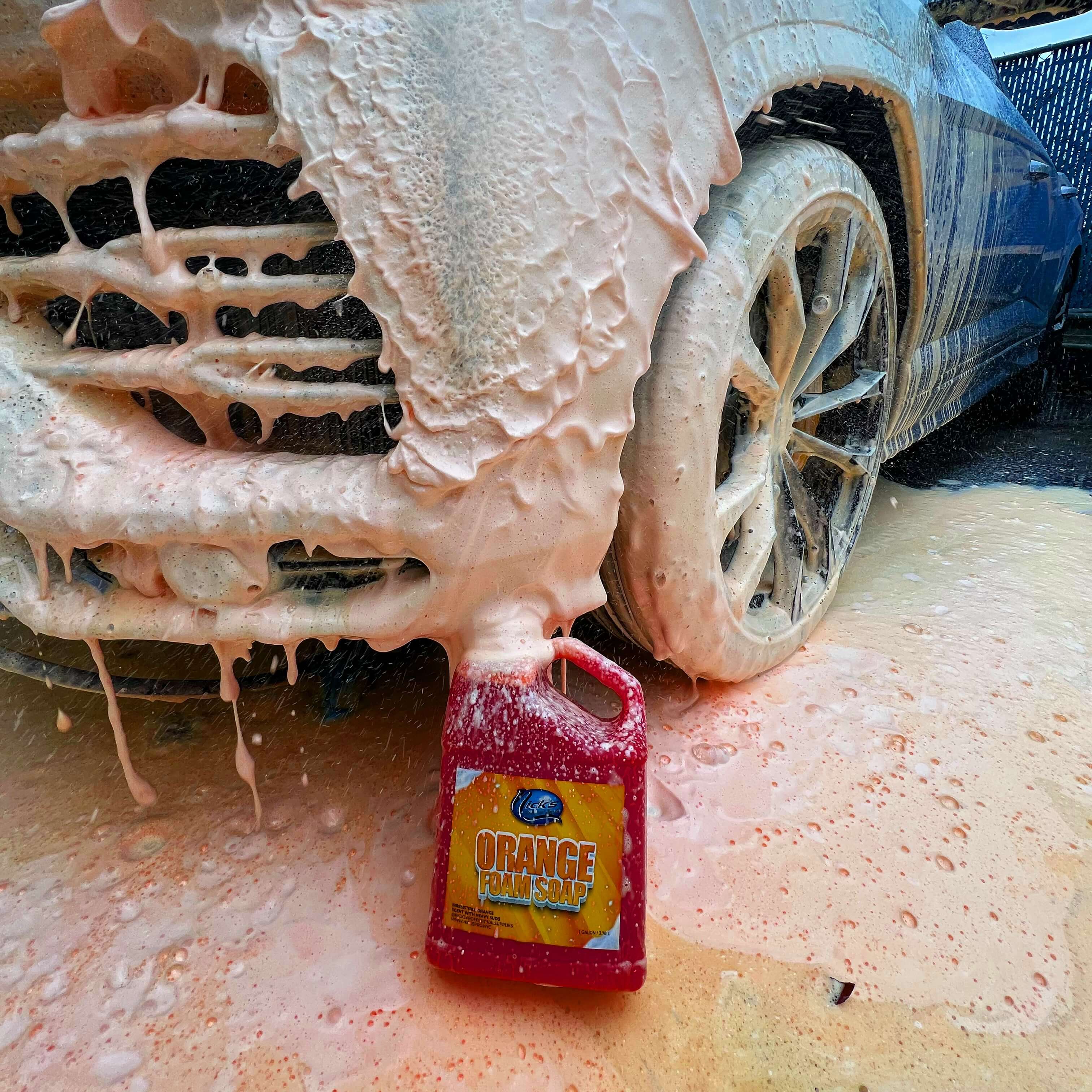 Orange Foam Soap