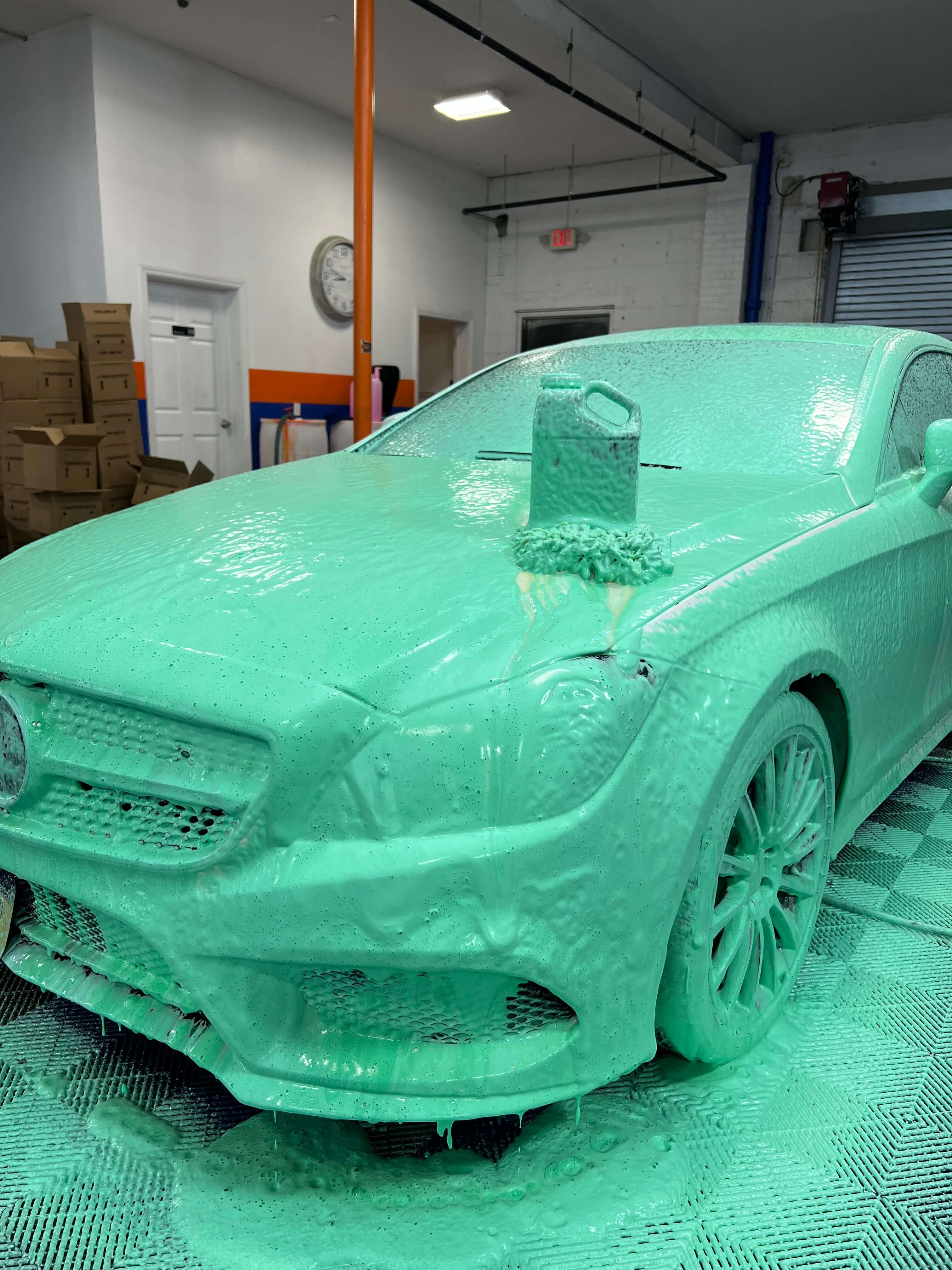 Green Goblin Triple Foam & Wax Gallon