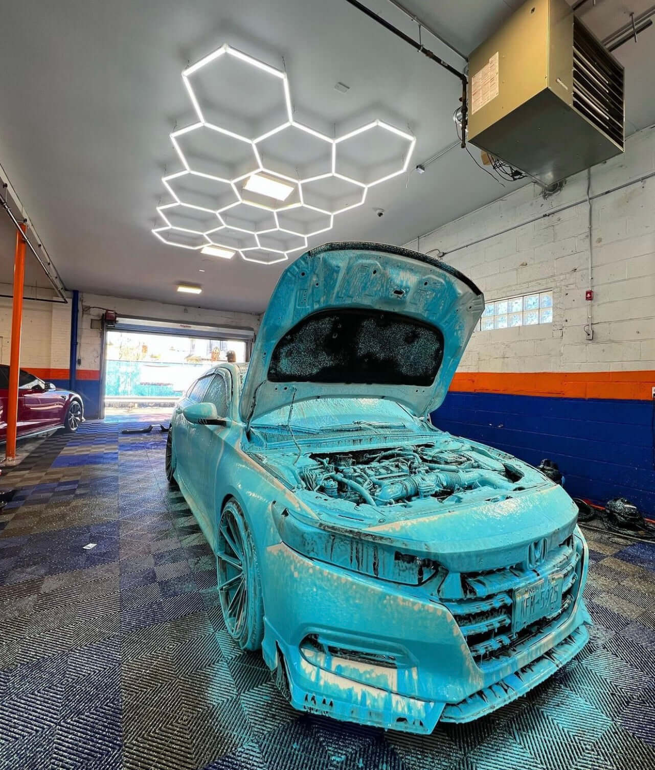 Blue Cotton Candy Foam Soap