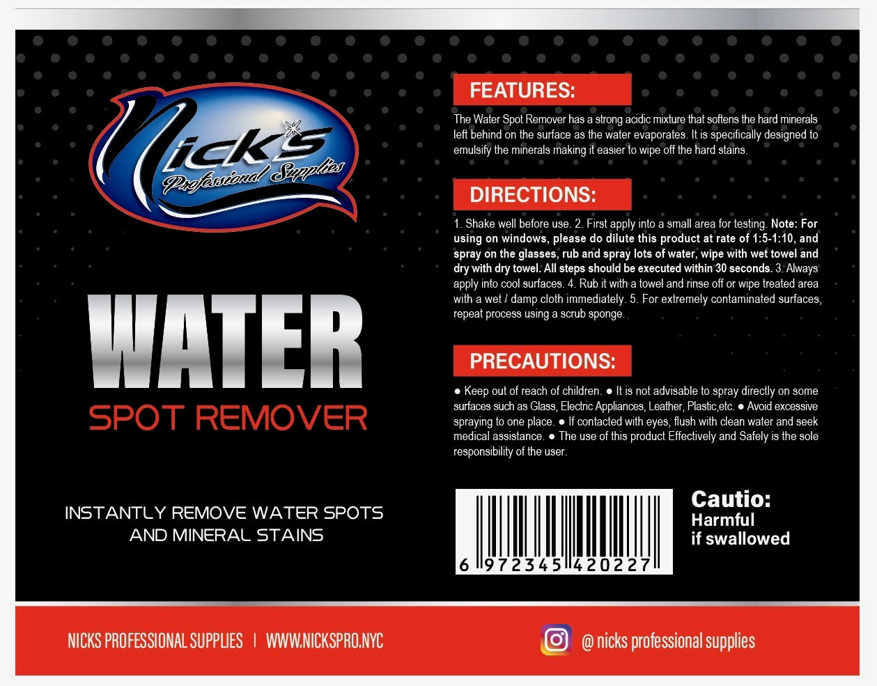 Water Spot Remover [PRE-ORDER]