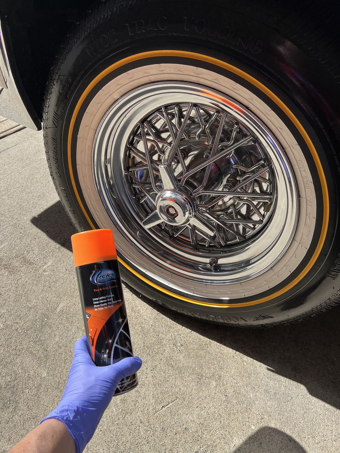 PRODUCT TEST: Nicks Tire and Trim Coating - 8 DAY UPDATE 