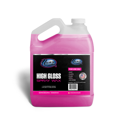 High Gloss Spray Wax
