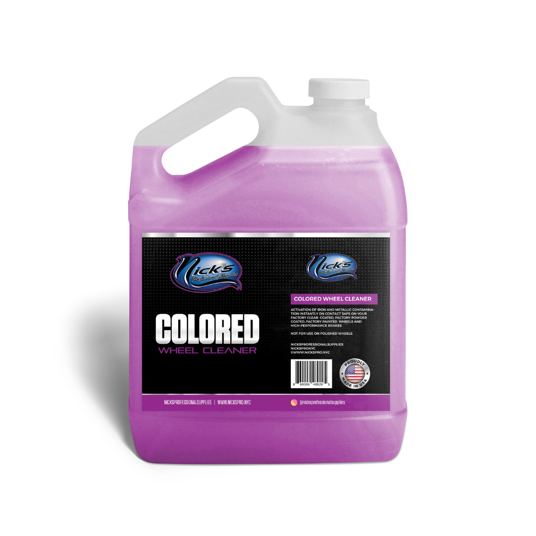 Colored Wheel Cleaner