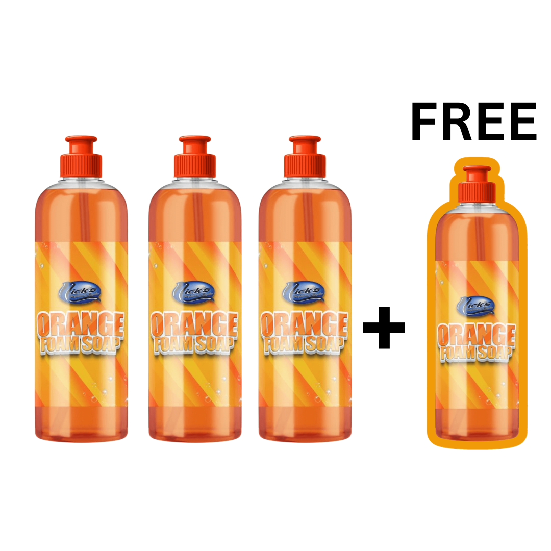 Orange Foam Soap