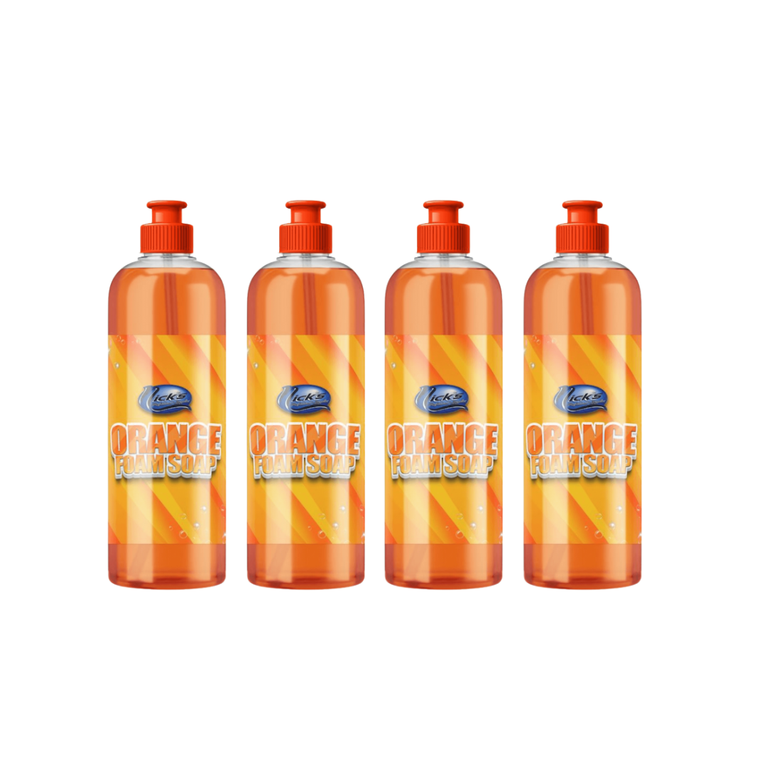 Orange Foam Soap