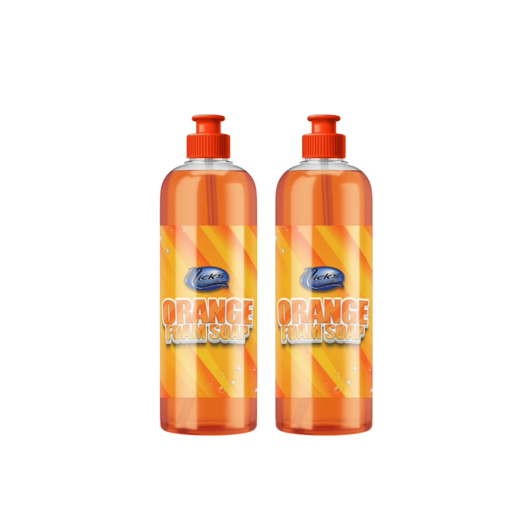 Orange Foam Soap