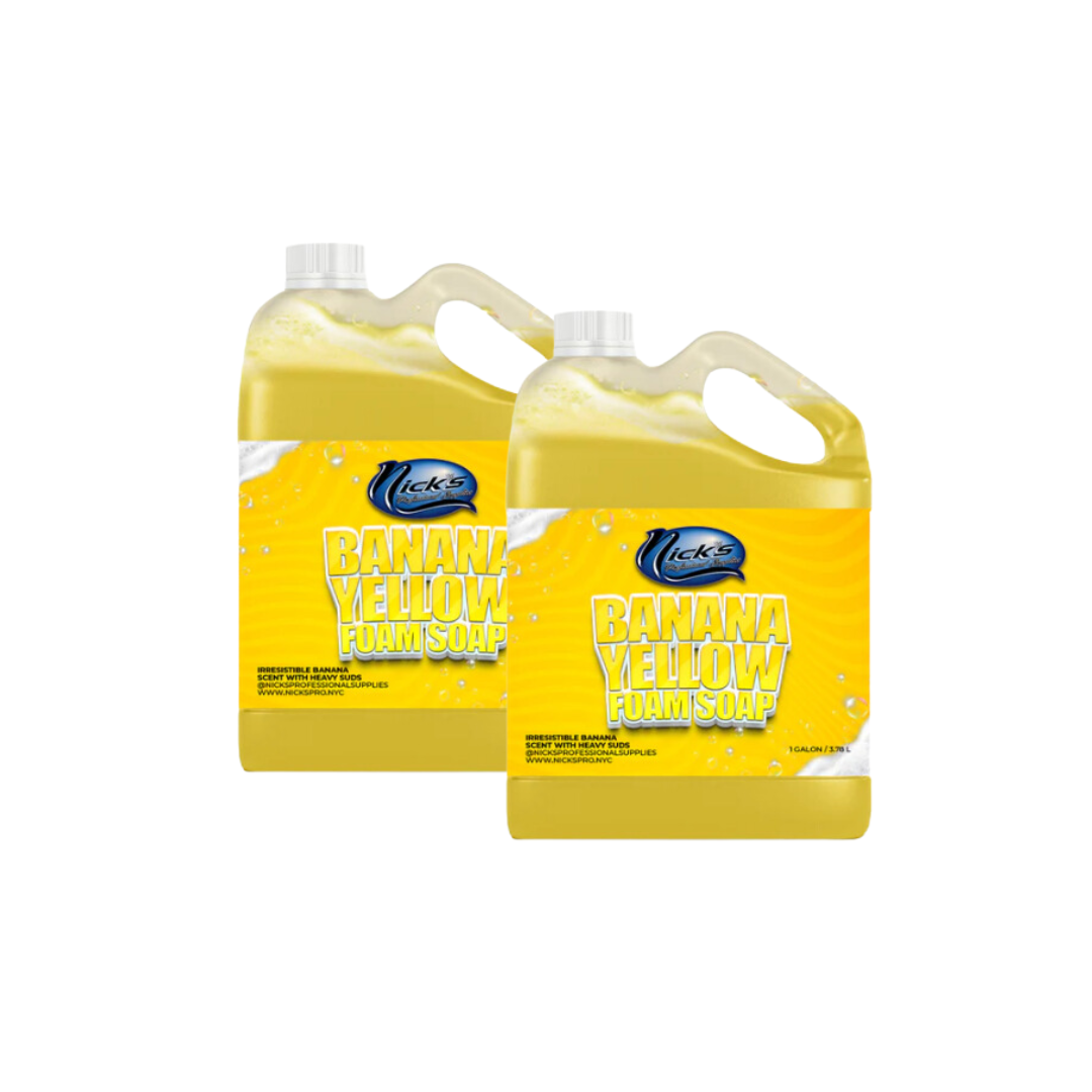 Banana Yellow Foam Soap