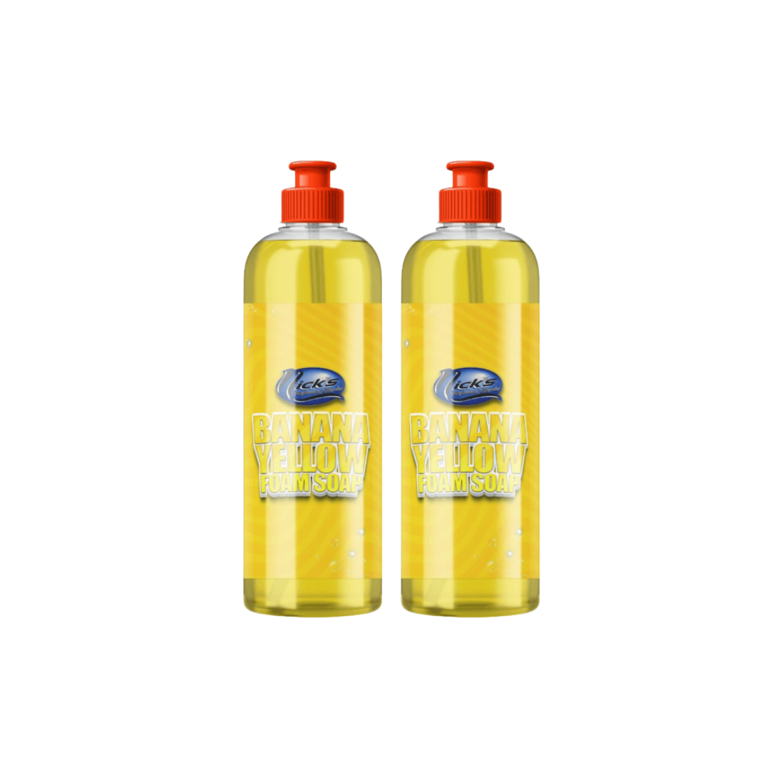 Banana Yellow Foam Soap