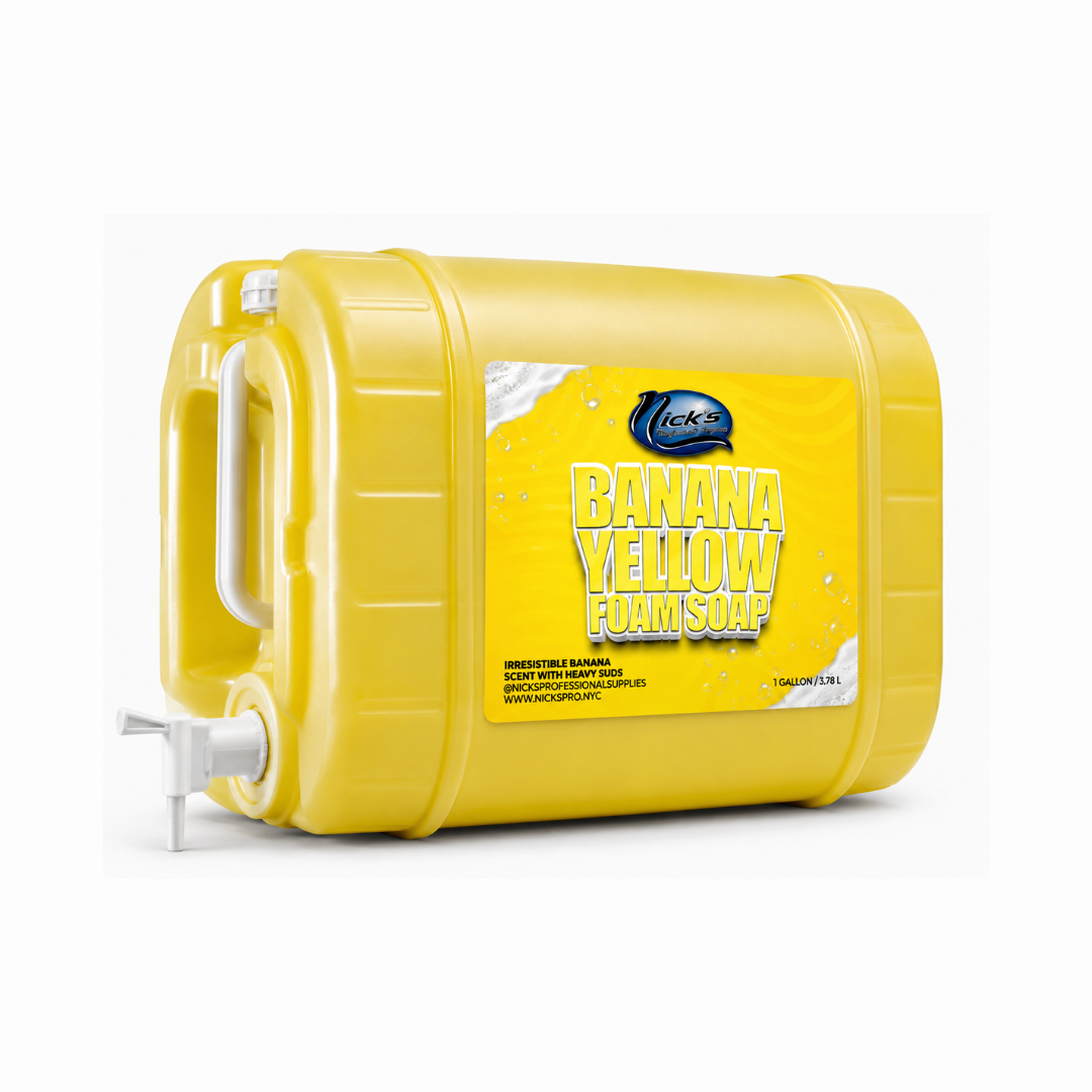 Banana Yellow Foam Soap Gallon