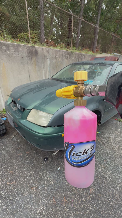 Pink Foam Soap & Wax
