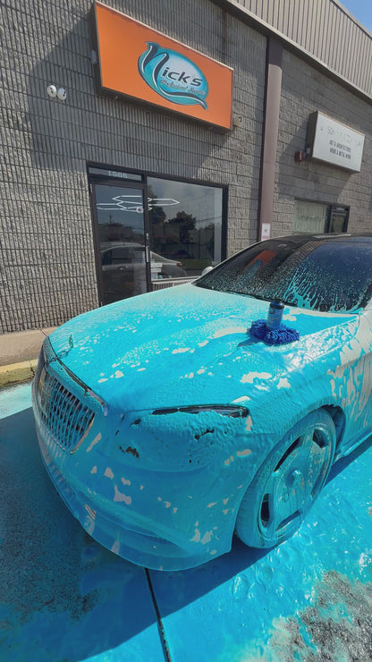 Blue Cotton Candy Foam Soap