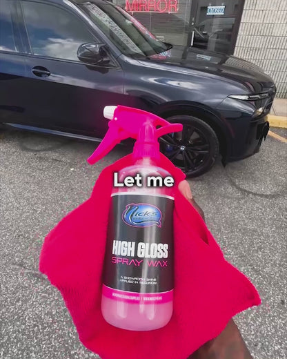 High Gloss Spray Wax
