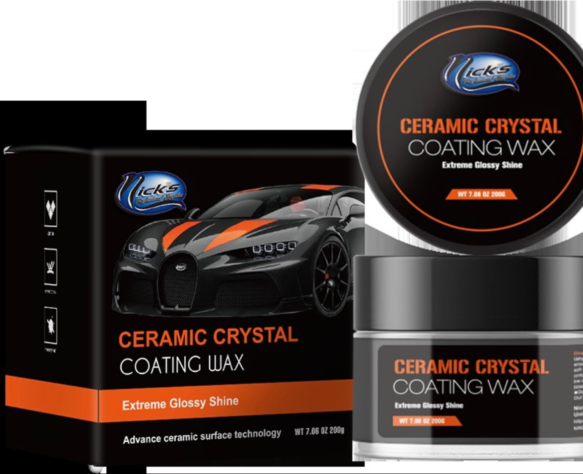 Nick's Crystal Ceramic Coating Wax – Nick's Professional Supplies