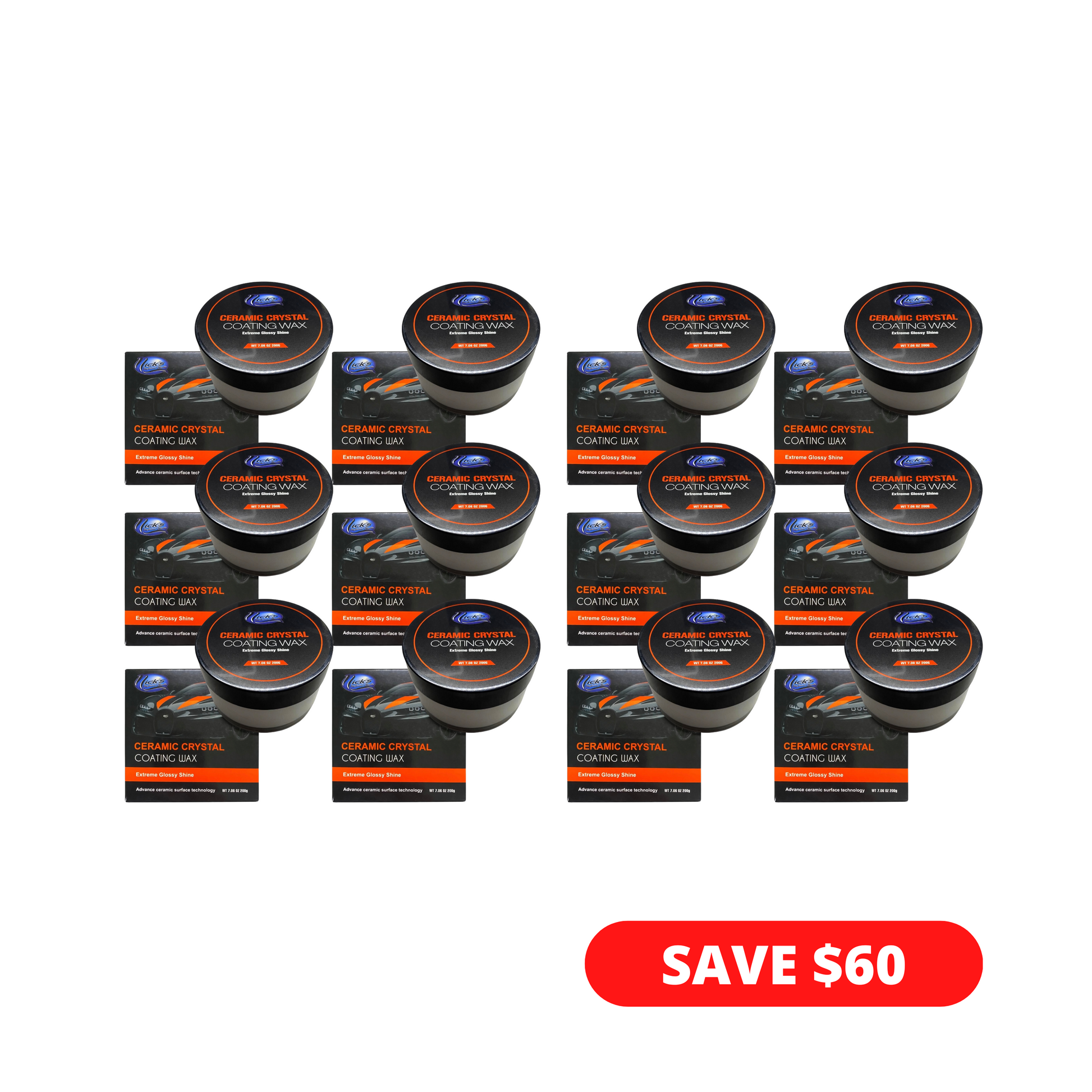 Advanced CERAMIC CRYSTAL COATING WAX (Black Car wax) 200g – TonyInCarCare