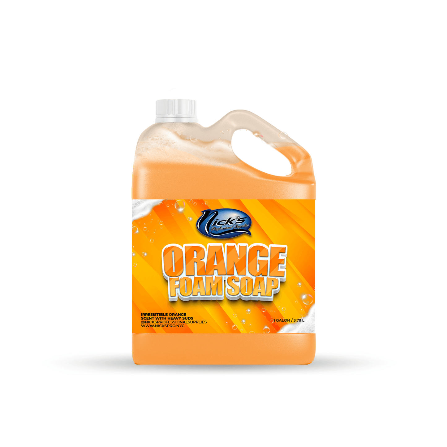 Orange Foam Soap (1 Gallon)