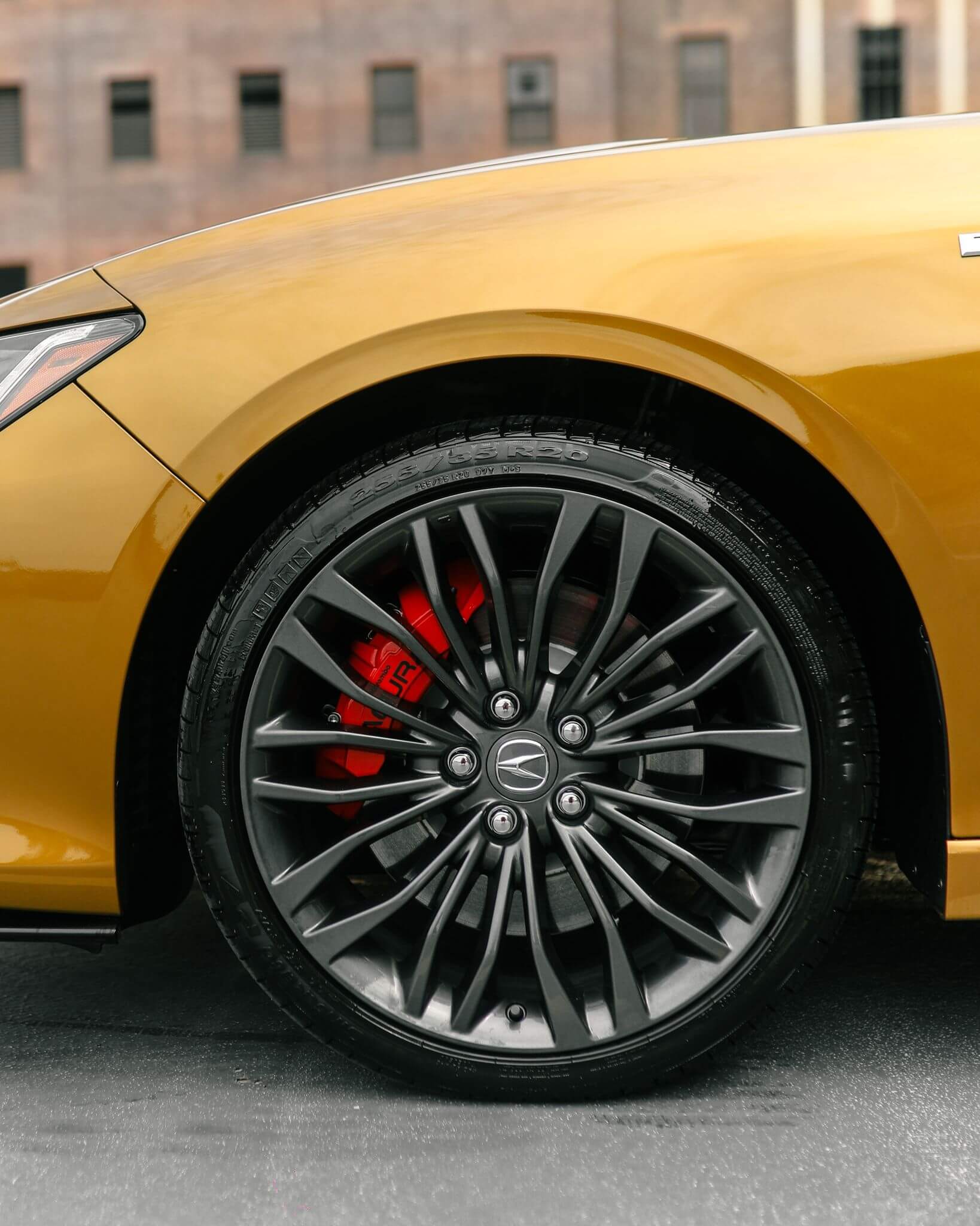 Gloss Shiny Red Caliper